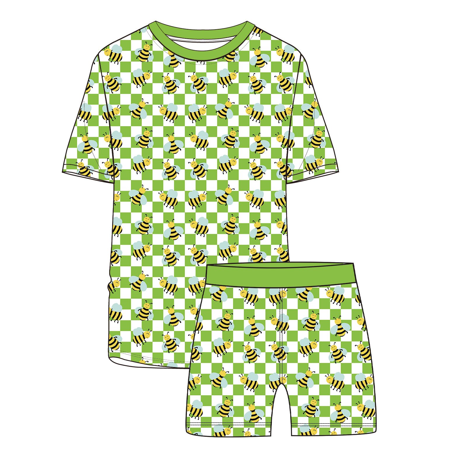 Customizable Bamboo Pajama For Baby Newborn Girl Cute Romper Bluey Printed Long Sleeves Summer Zipper Jumpsuit For Kids