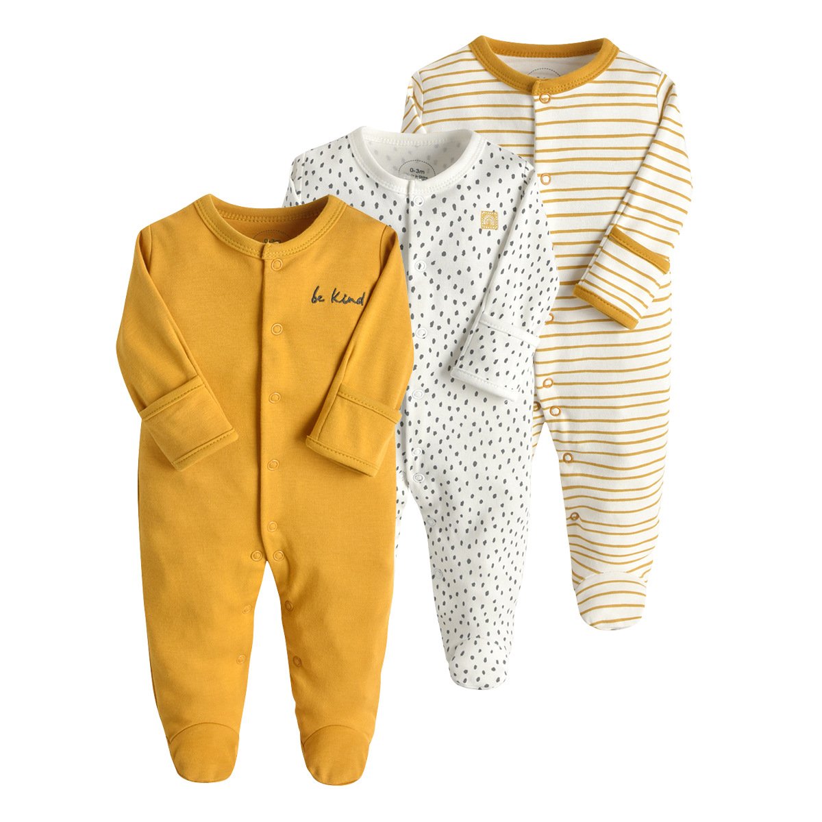 2024 New 3 Pcs Baby Jumpsuit Autumn and Winter Wrapped Feet Animal Color Stripe Printing Baby Romper