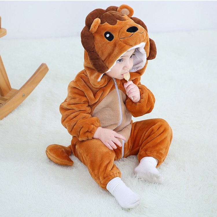 MICHLEY wholesale kids animal cartoons pajamas girl boy clothes baby jumpsuit rompers