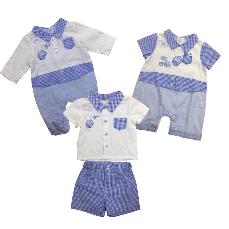 Summer New Baby Bodysuit Cotton animal design Newborn Clothing Short Sleeve Baby Rompers