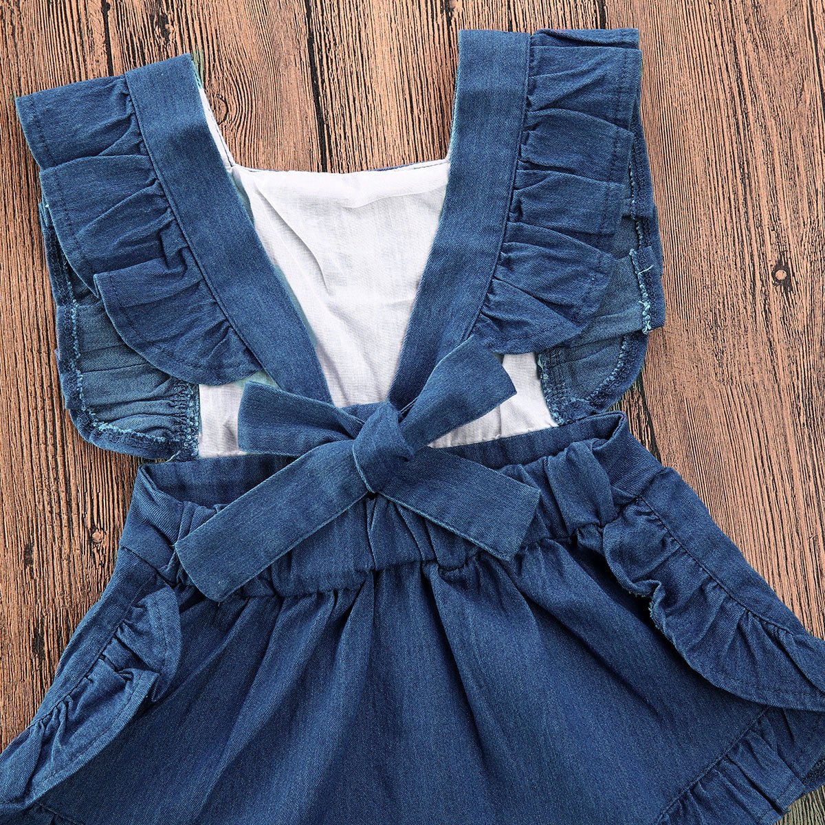 3-24 Months Toddler Kids Baby Girls Ruffle Clothes Sleeveless Jumpsuit Summer Newborn Baby Rompers