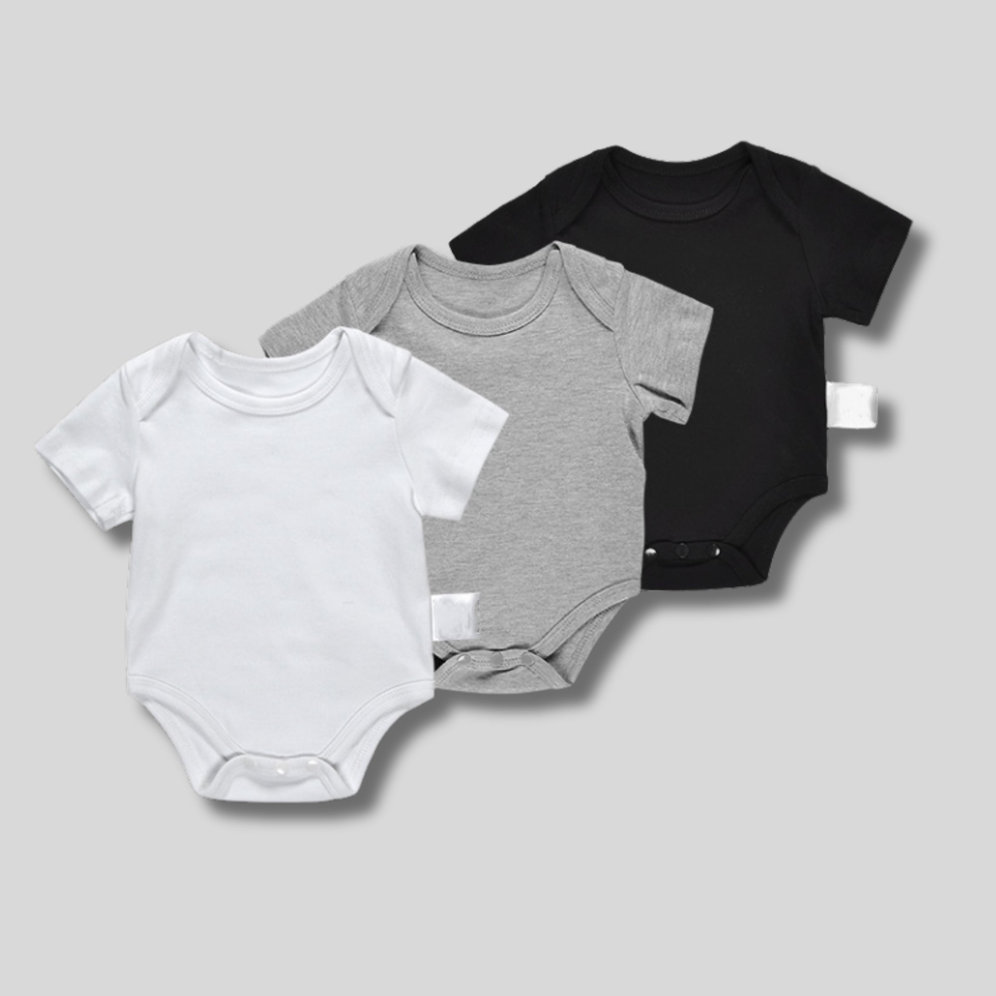 Factory Wholesale Custom Organic Cotton Baby Romper Soft & Sustainable Plain Newborn Clothes