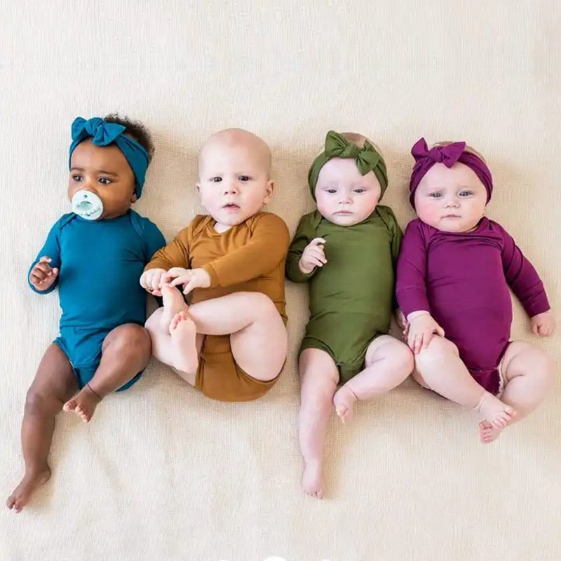 2024 Summer Newborn Baby Age 0-24 month Long Sleeve Romper