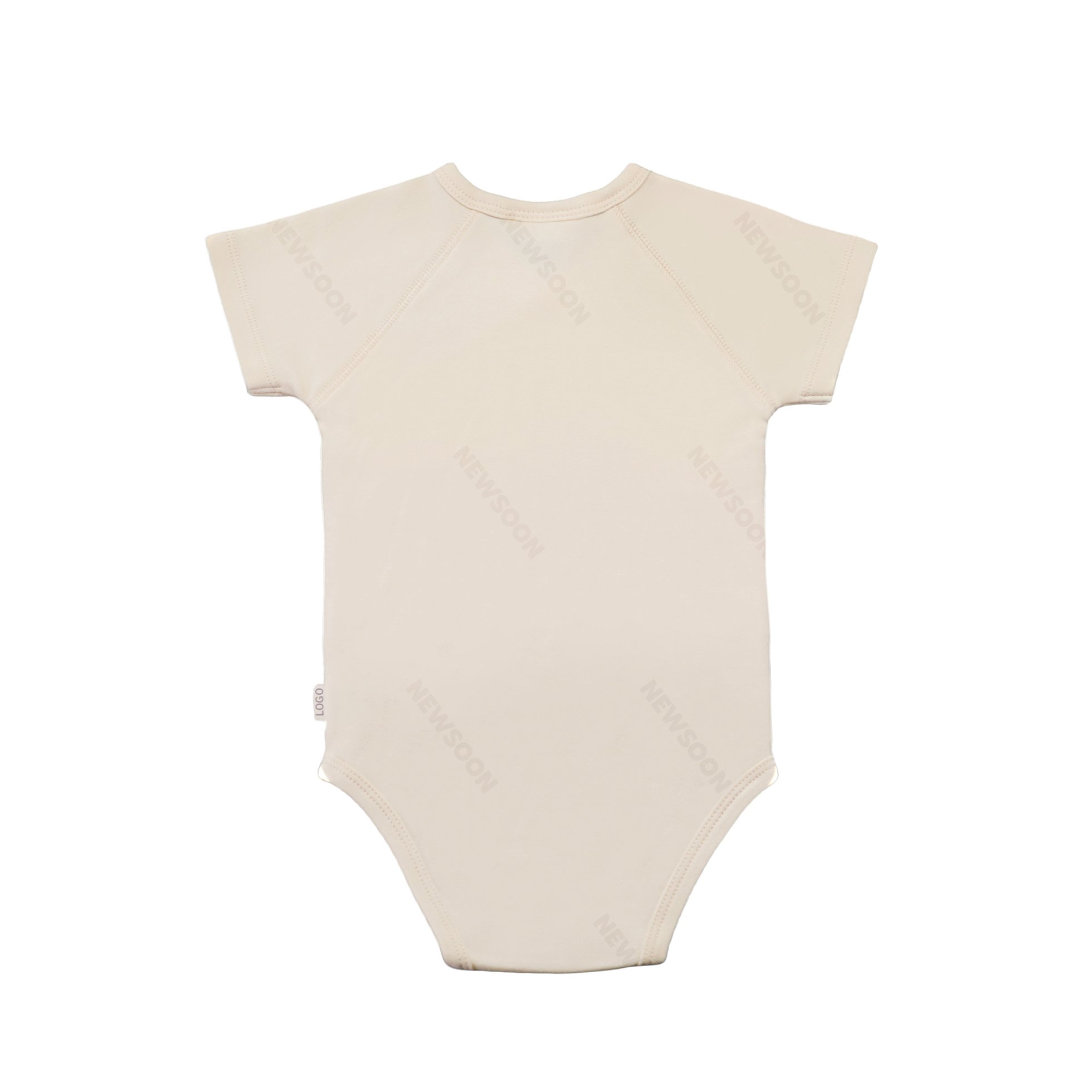 Winter Solid Customize Organic Pima Cotton Baby Clothes Peruvian Supima Fabric Knitted Plain Baby Romper for Children Clothing