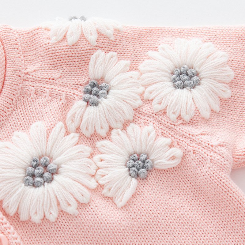 Newborn Designer Baby Girl Clothes Fashion Knitted Baby Romper Winter Sweater Boys Rompers
