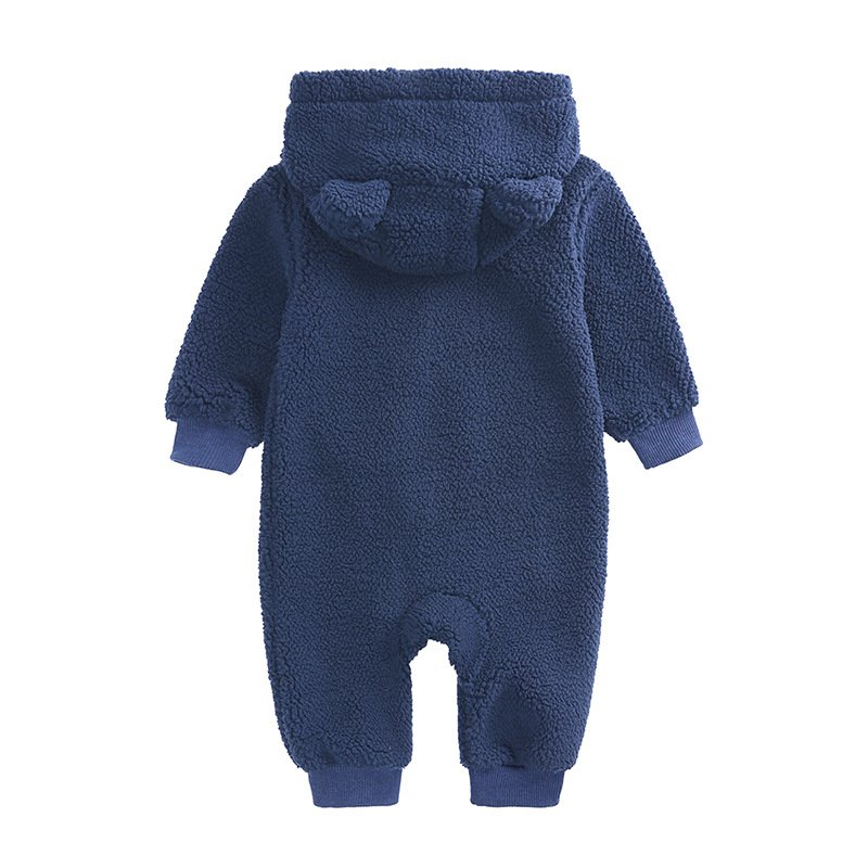 Baby Cartoon Romper Newborn Hooded Infant Clothing Boys Girls Pajamas Animal Onesie Jumpsuit Panda Costumes Flannel Baby Rompers