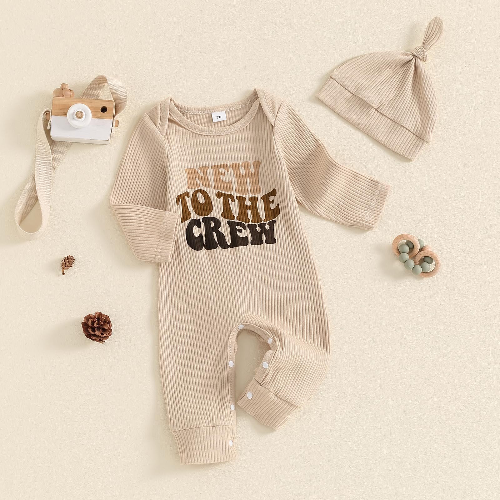 Manufacturer Support 2024 Hot Product Organic Cotton Baby Romper Sleepwear Custom Pattern Logo Size Baby Rompers Pajamas