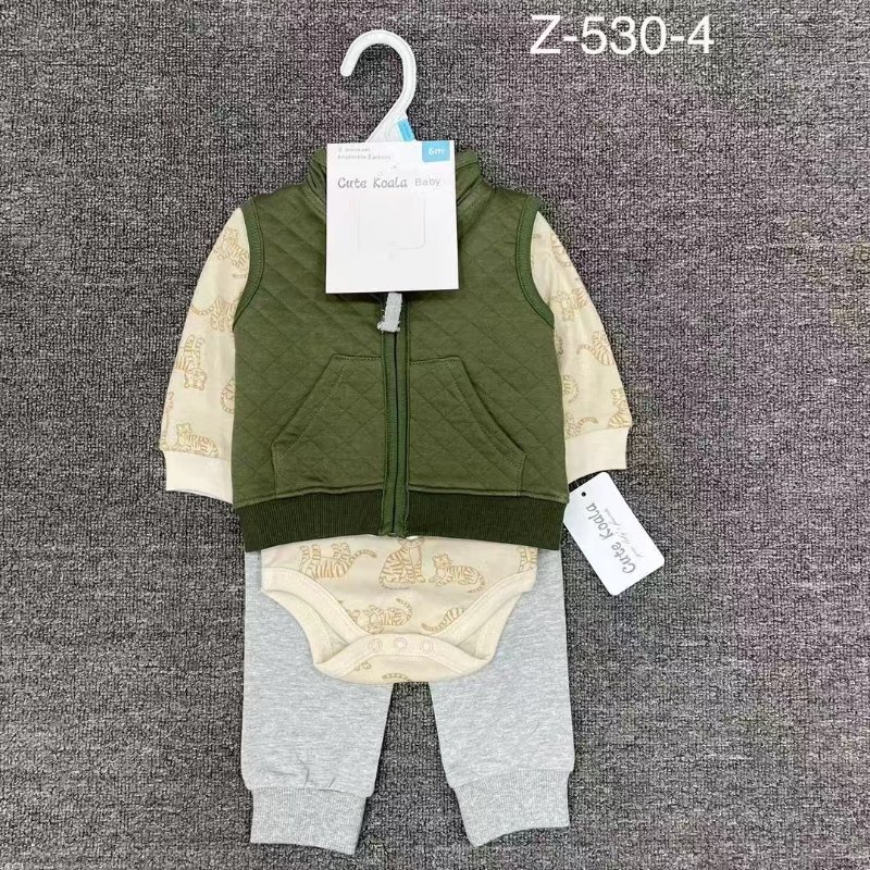 5 style cotton boy's romper Jumpsuit+pants+vest Premium solid long sleeve baby romper 6-24M comfortable children's vest