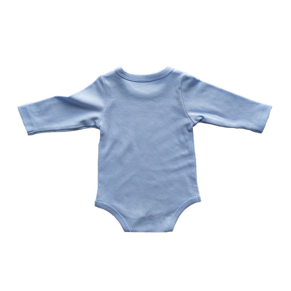 Wholesale infant toddler unisex cotton baby bodysuits jumpsuit blank long sleeve baby rompers newborn onesies baby clothes
