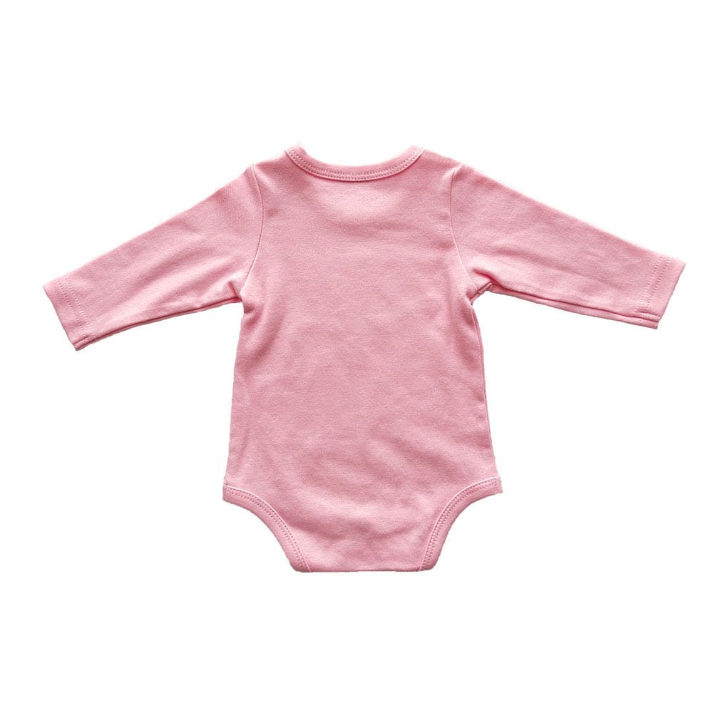 Wholesale infant toddler unisex cotton baby bodysuits jumpsuit blank long sleeve baby rompers newborn onesies baby clothes