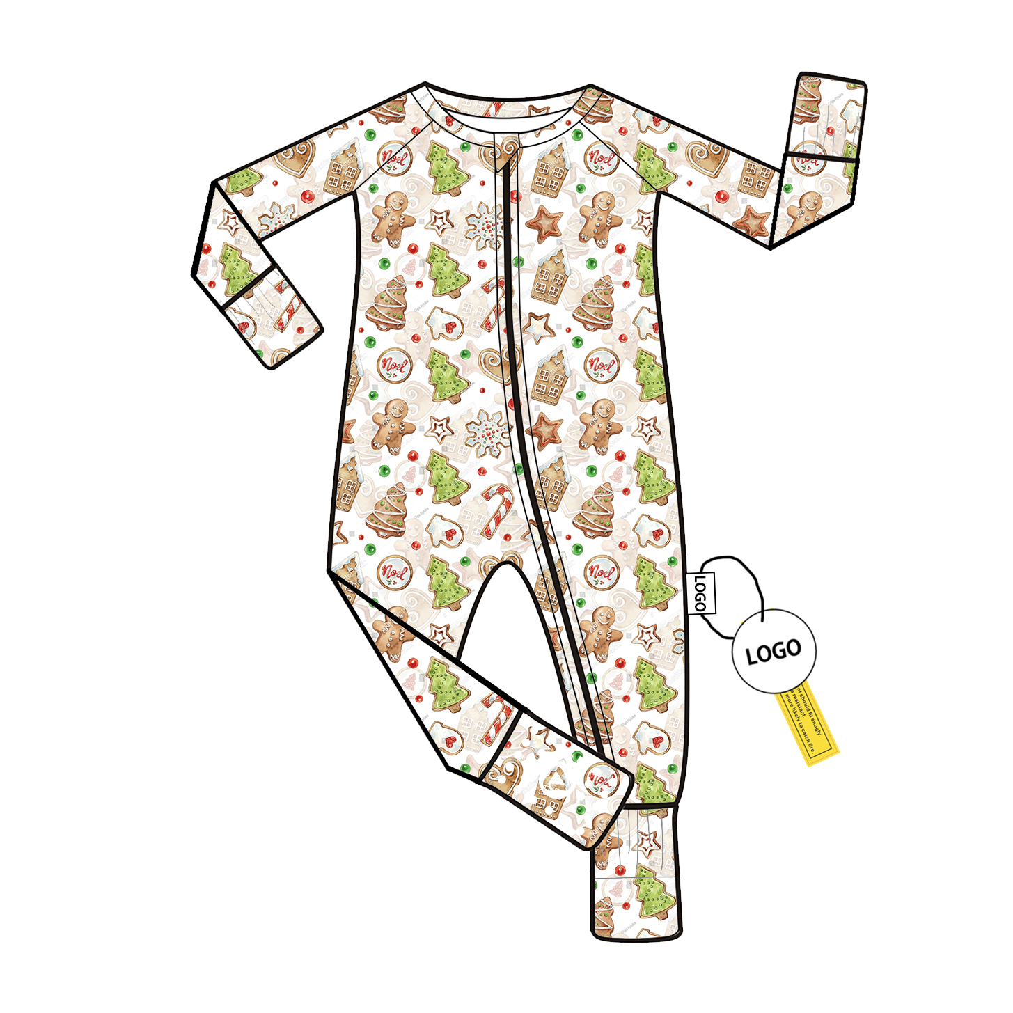 Eco Friendly Bamboo Toddler Romper with Folded Feet for Infants Custom Pattern High Quality Soft Comfortable Onesie and Bodysuit