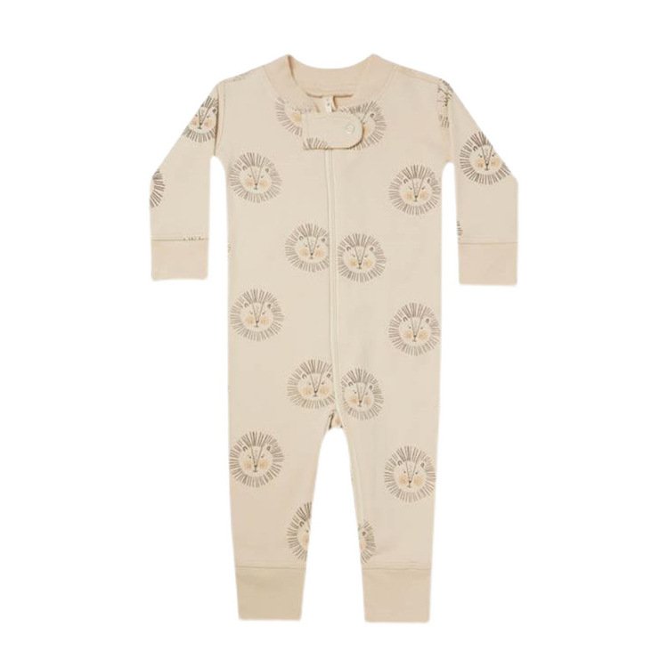 Ins baby and infants romper spring autumn children's clothes comfort printing cotton long-sleeved baby long climbing jumpsuit