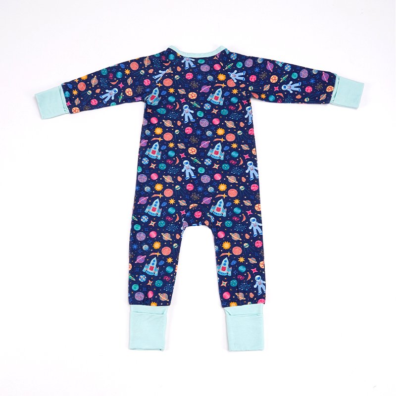 Organic baby romper jumper baby custom baby onesie bamboo newborn sleepsuit Eco friendly infant clothes newborn sleeper factory