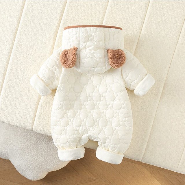 Baby clothes autumn and winter cotton cute three layers baby rompers