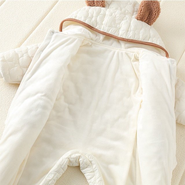 Baby clothes autumn and winter cotton cute three layers baby rompers