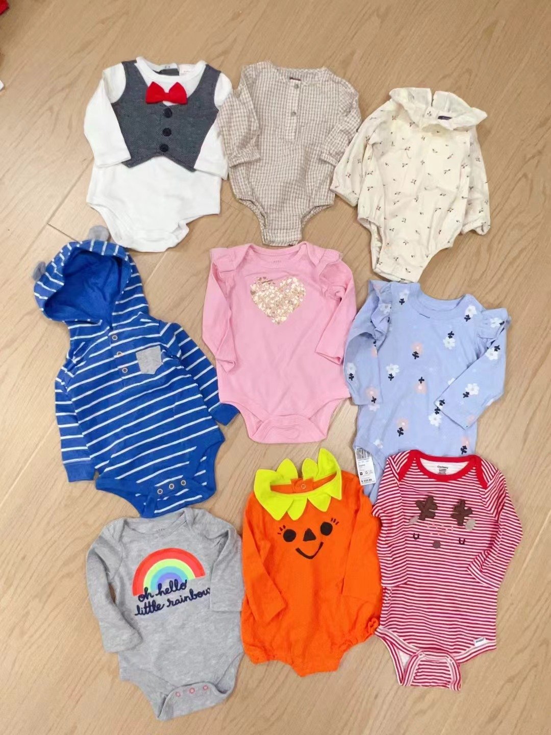 Baby Romper Baby Clothes Cute Long Sleeve Baby Romper Jumpsuit 100% Cotton Bodysuit For Boys and Girls