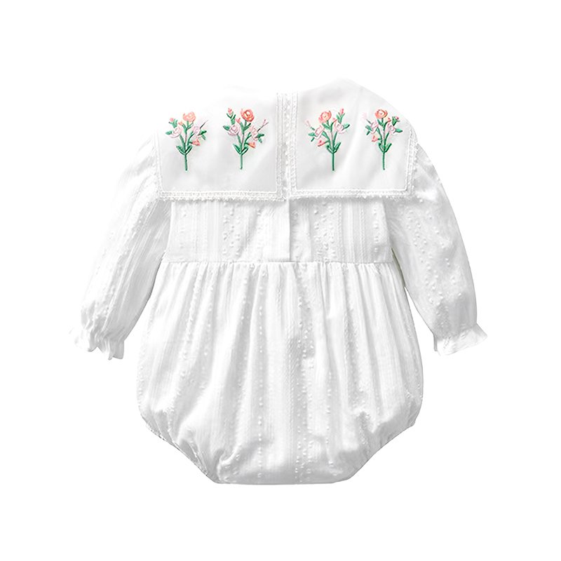 High Quality Long Sleeve New Born Baby Rompers Girl Muslin Cotton Summer Clothes Romper For 0 3 Months