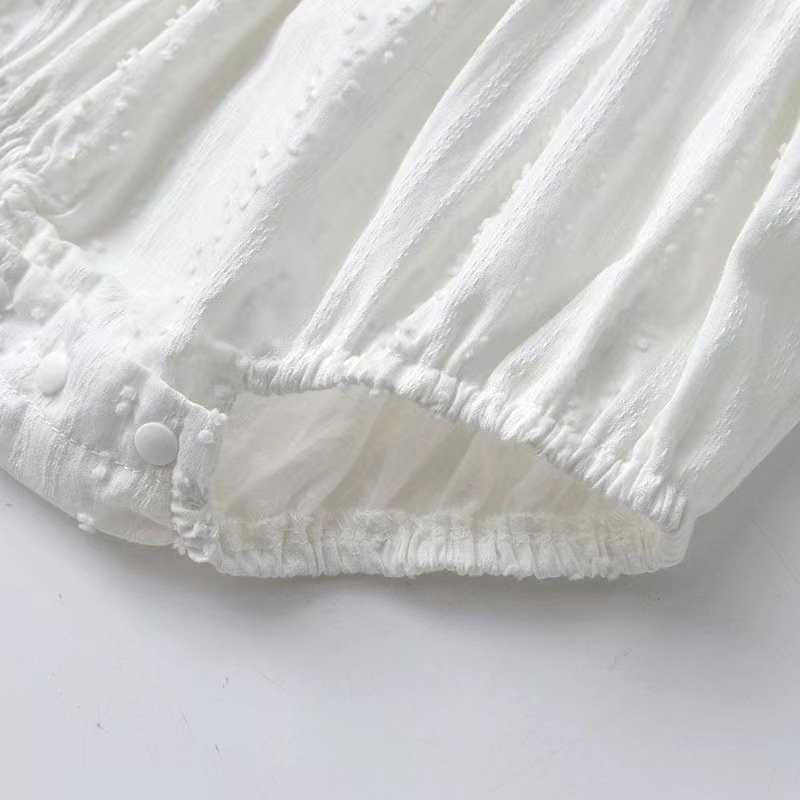 High Quality Long Sleeve New Born Baby Rompers Girl Muslin Cotton Summer Clothes Romper For 0 3 Months