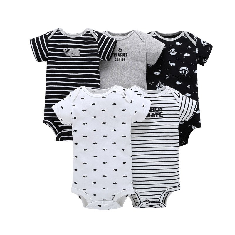 Unicorn cartoon baby rompers bodysuit 100% cotton baby girl clothing sets