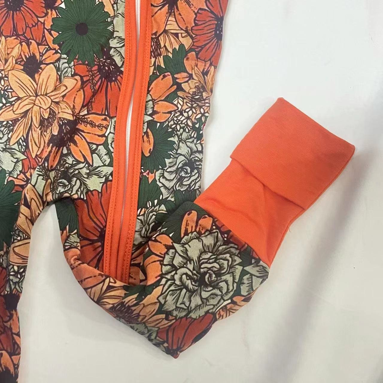 2024 Custom Private label bamboo viscose kids pajamas 2 ways zipper baby romper One pieces bamboo baby pajamas