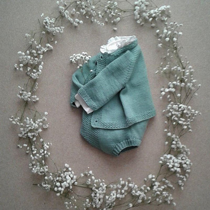 High quality baby solid color clothes rompers 100% cotton knitted pullover baby sweater romper for girls