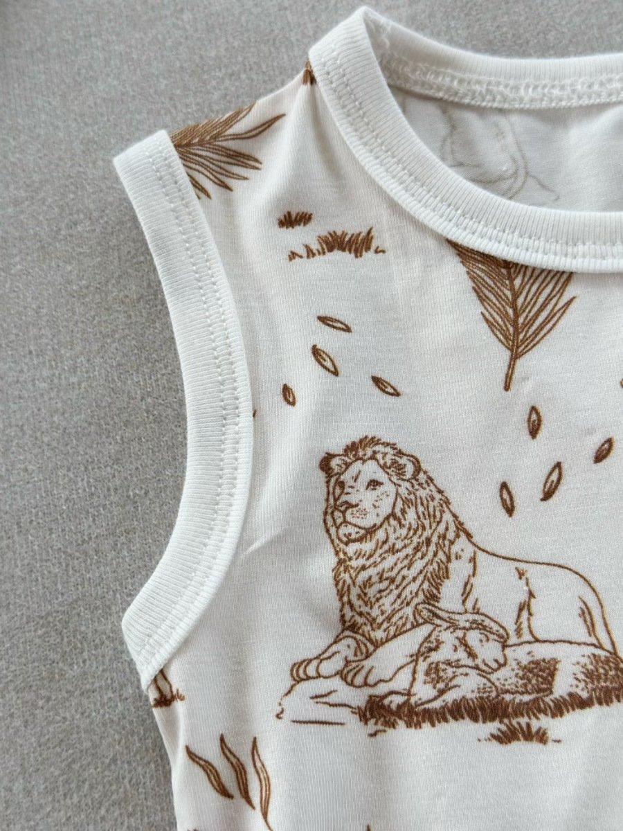 Baby Clothes 100% Organic Cotton Full Printing Romper Short Sleeve Singlet Mini Baby Bottom Snap Jumpsuit Onesie Baby Romper