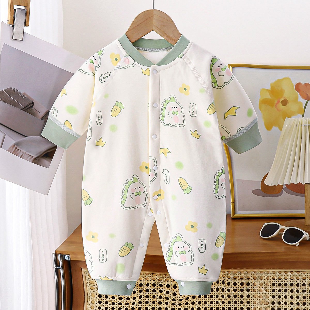 new born baby romper clothes long sleeve baby rompers wholesale cotton baby clothes kids clothing