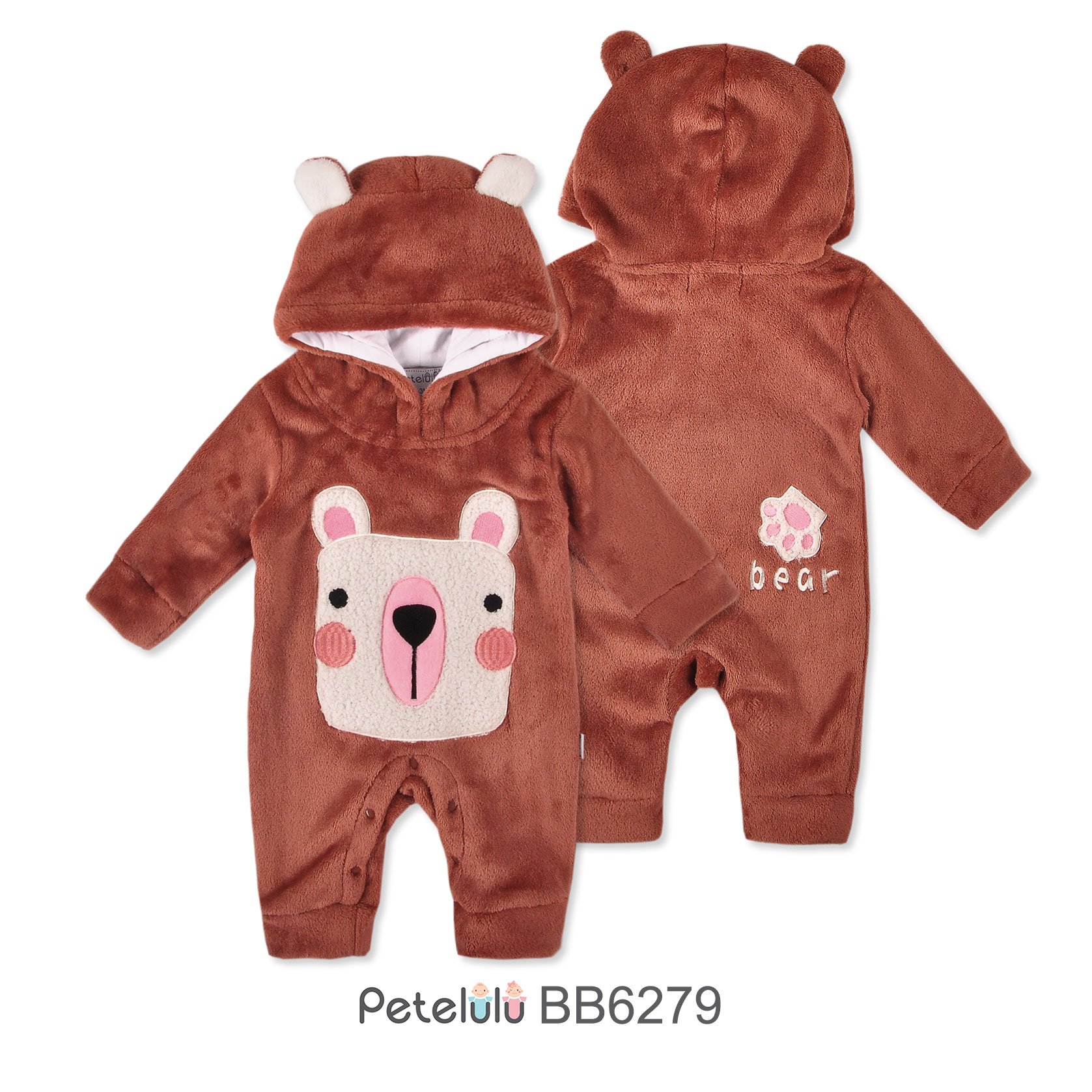 Zipper Winter Toddler Girl Clothes Baby Romper Fabric Hooded Full Star Printing Custom Welcomed 100% Polyester Knitted 4 Pieces