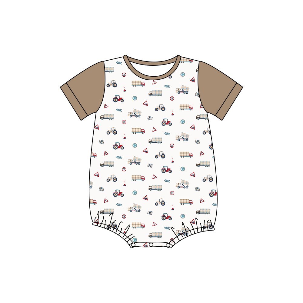 Summer Short Sleeve cotton Clothes Newborn 100% Organic bamboo cotton Cotton Baby Romper Summer kids Pajamas