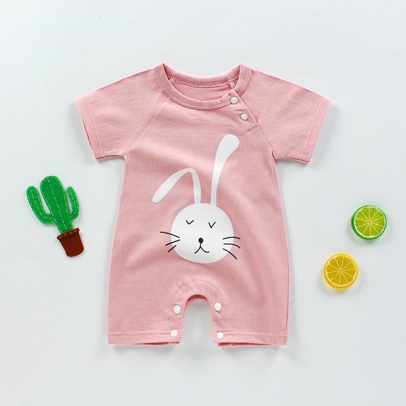 Customization Baby unisex cotton summer baby clothes comfortable baby jumpsuits newborn rompers