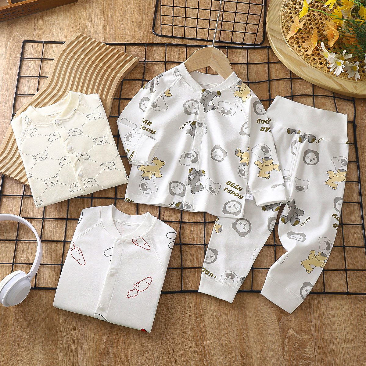 2022 New Baby Clothes Cotton Romper Set Long Sleeve Unisex Girl Boy Jumpsuit Boutique Toddler Newborn Babi Romper
