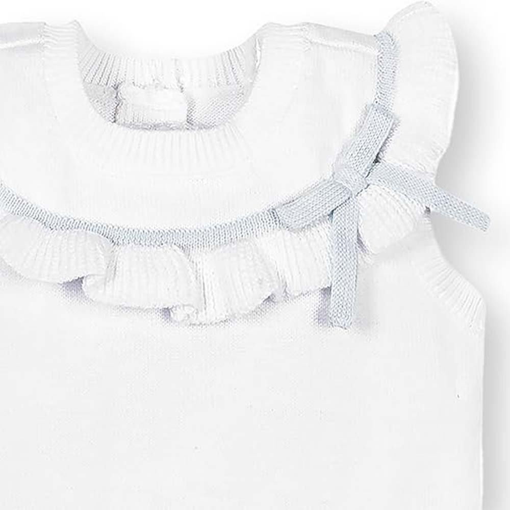 Wholesale Customized Baby Clothing Sets Girls Personalized White Blank Sleeveless Baby Romper