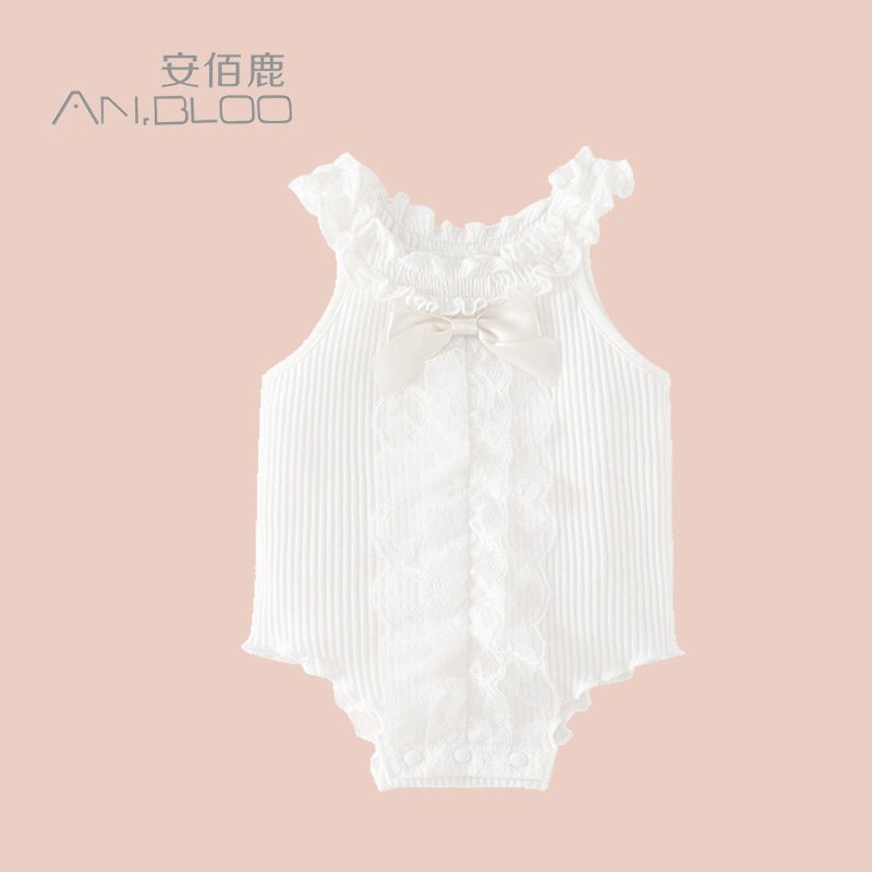 New cute baby clothes summer girl baby romper sleeveless baby cotton romper