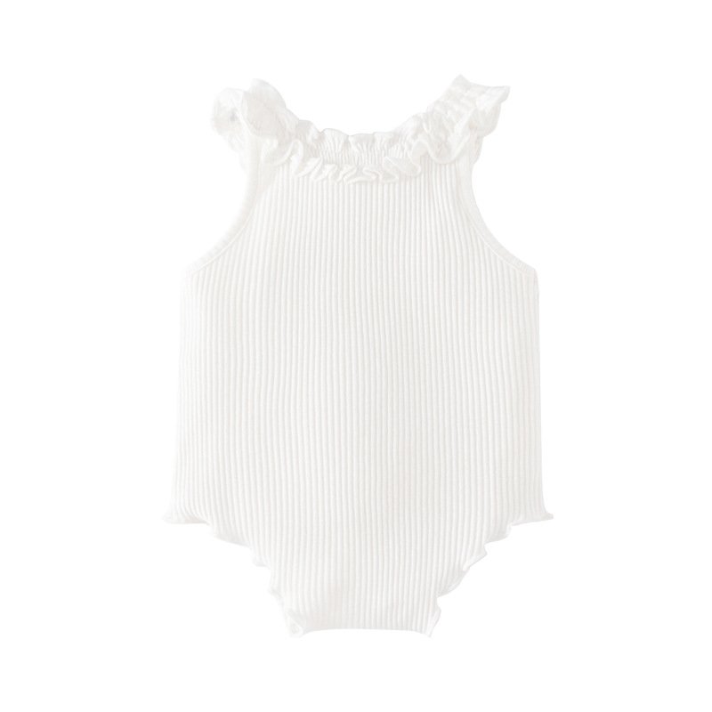 New cute baby clothes summer girl baby romper sleeveless baby cotton romper