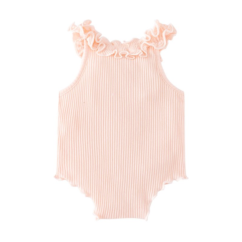 New cute baby clothes summer girl baby romper sleeveless baby cotton romper
