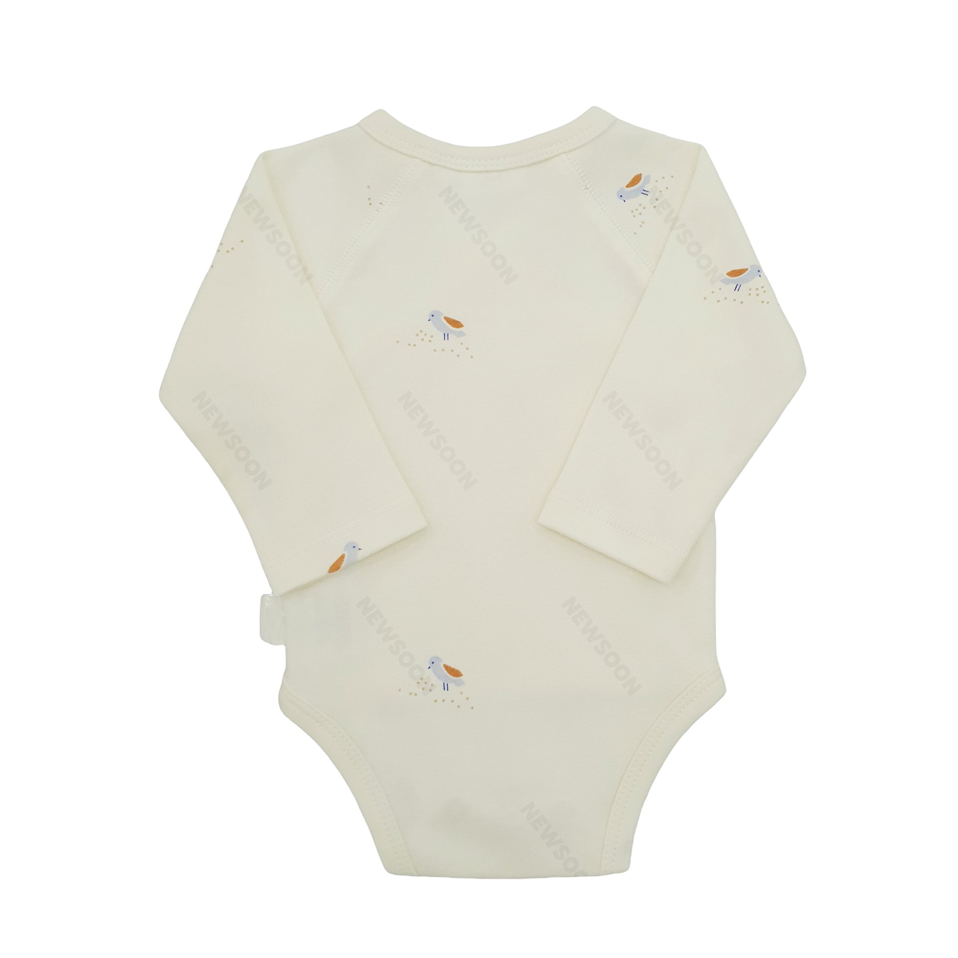 Gots Certified Organic Cotton Breathable Baby Clothes Peru Pima Cotton Supima Cotton Cloth New Style Baby Romper