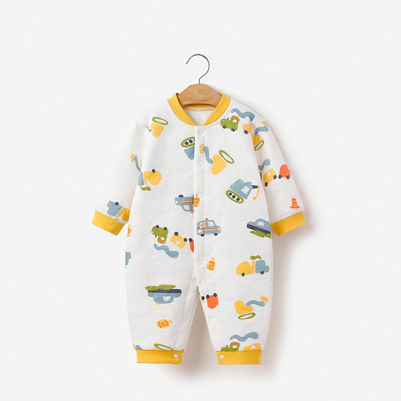 100% Cotton Cartoon Baby Rompers Adorable Bodysuit for Infants and Toddlers