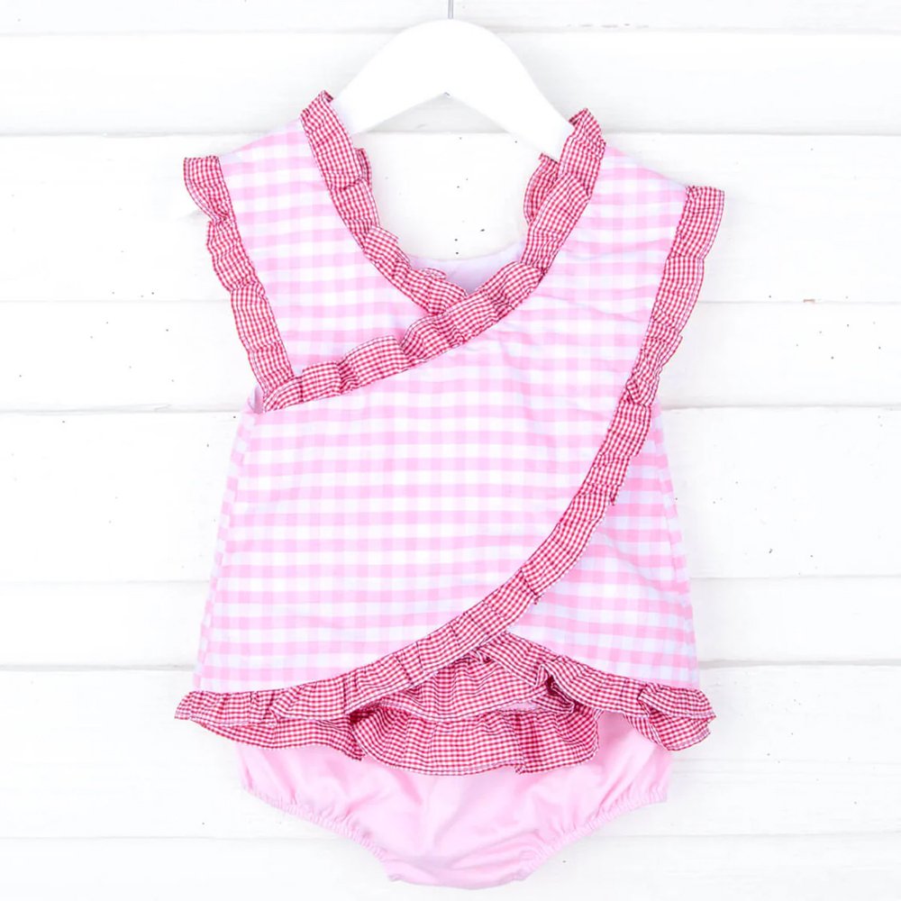 Wholesale New Born Romper Cotton Baby Rompers Set Lace Pink Kids Rompers Jumpsuit