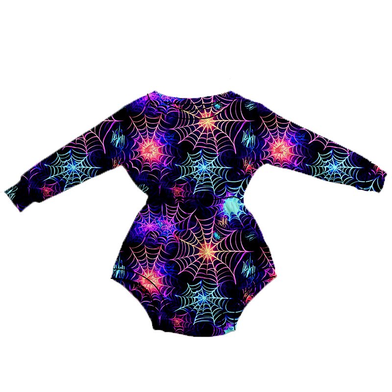 Newborn Baby Girl Sweater Romper Long Sleeve Oversize Style Round Neck Ribbed Knit Fabric Fall Toddler Sweatshirt Romper