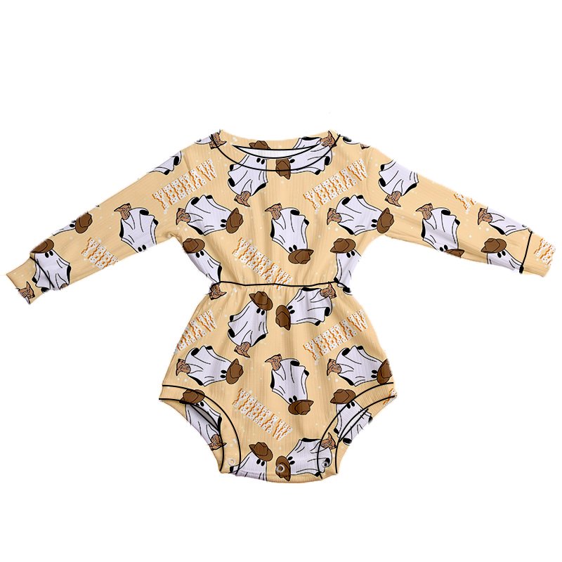 Newborn Baby Girl Sweater Romper Long Sleeve Oversize Style Round Neck Ribbed Knit Fabric Fall Toddler Sweatshirt Romper
