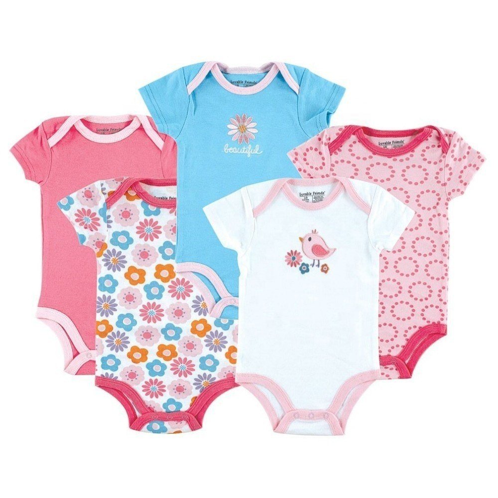 High Quality Baby Rompers with Bio Washed Pre Shrunk and Pre Washed Baby Romper INDIA in Ring Spun Combed Combed Cotton Custom