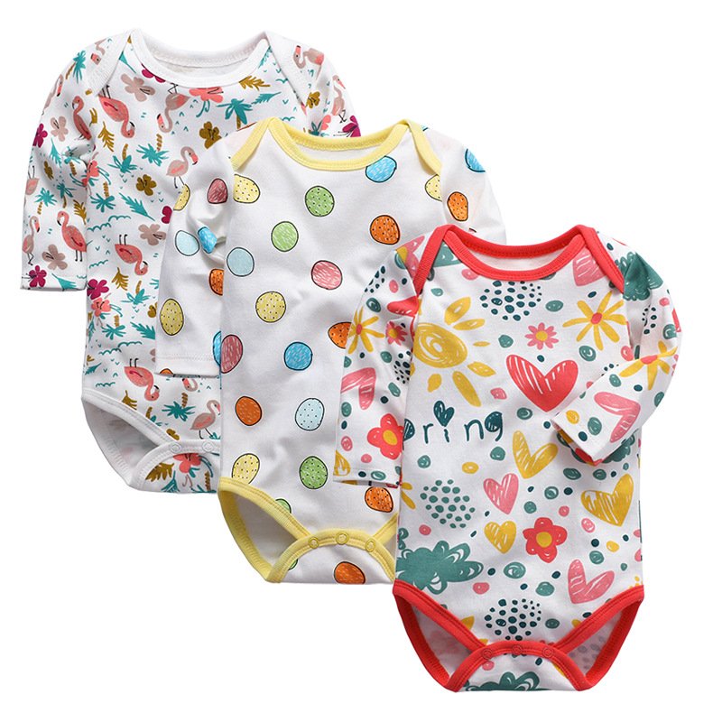 New product baby clothes baby cotton long sleeve romper jumpsuit