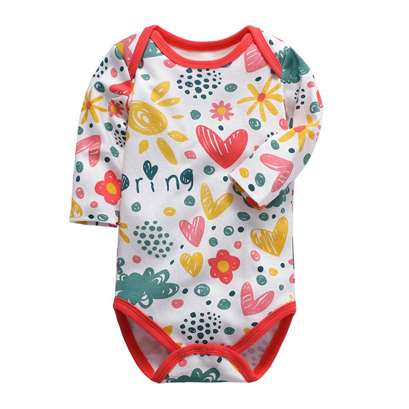 New product baby clothes baby cotton long sleeve romper jumpsuit