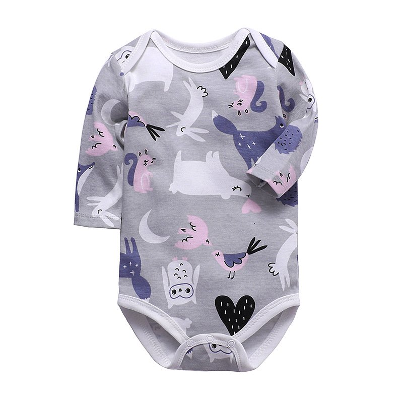 New product baby clothes baby cotton long sleeve romper jumpsuit
