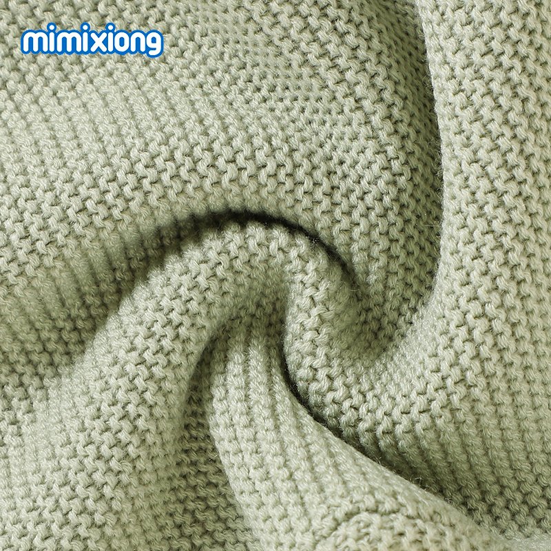 Fast Shipping Mimixiong Knitted Newborn Baby Rompers Clothing Jumpsuits Babies Clothes Toddler Hoodie Rompers Onesies Sweaters
