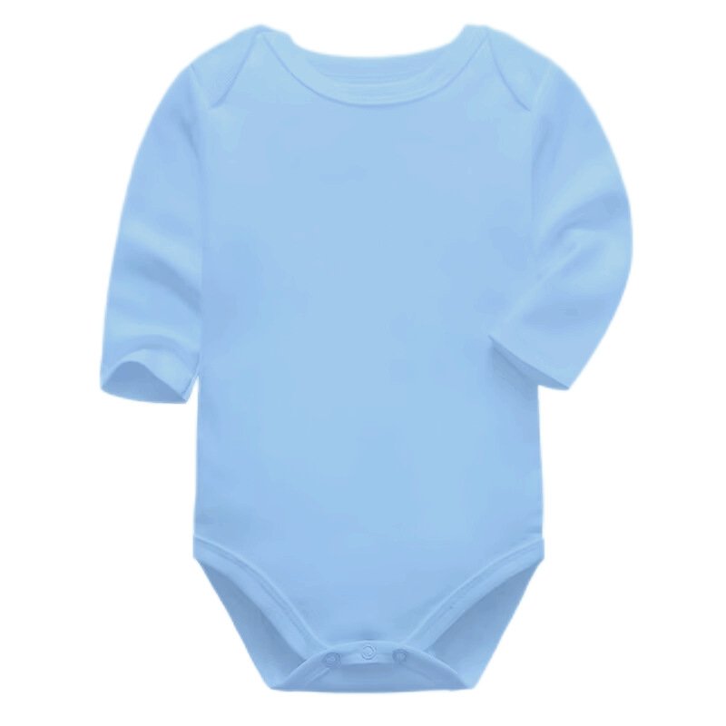 Good Quality Newborn Jumpsuit Hot Sale Soft Comfortable Long Sleeve 100 Organic Cotton Baby Rompers For Boys And Girls