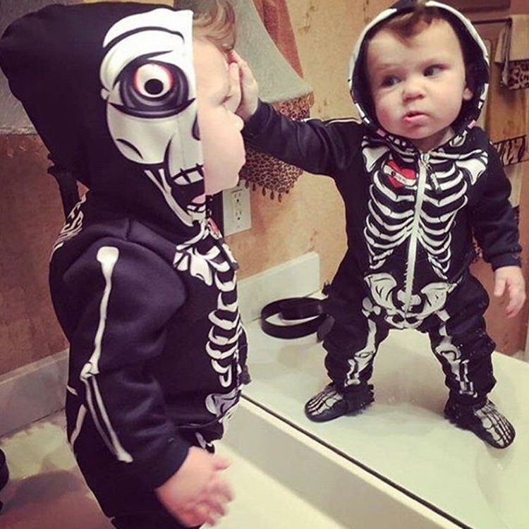cotton new born baby boy girl knitted clothes halloween baby long sleeve rompers wholesale jumpsuit newborn clothing