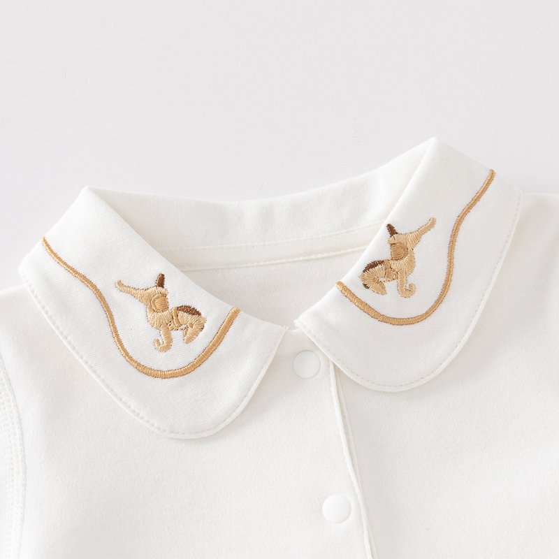New Born Baby Clothes 100% Cotton Short Sleeve Knitted Rompers Jumpsuit Unisex Baby Romper