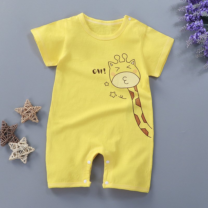 Wholesale New Arrival Cheap Price Newborn Short Sleeve Kids T shirt Clothings Sets Baby Rompers for Boys and Girls