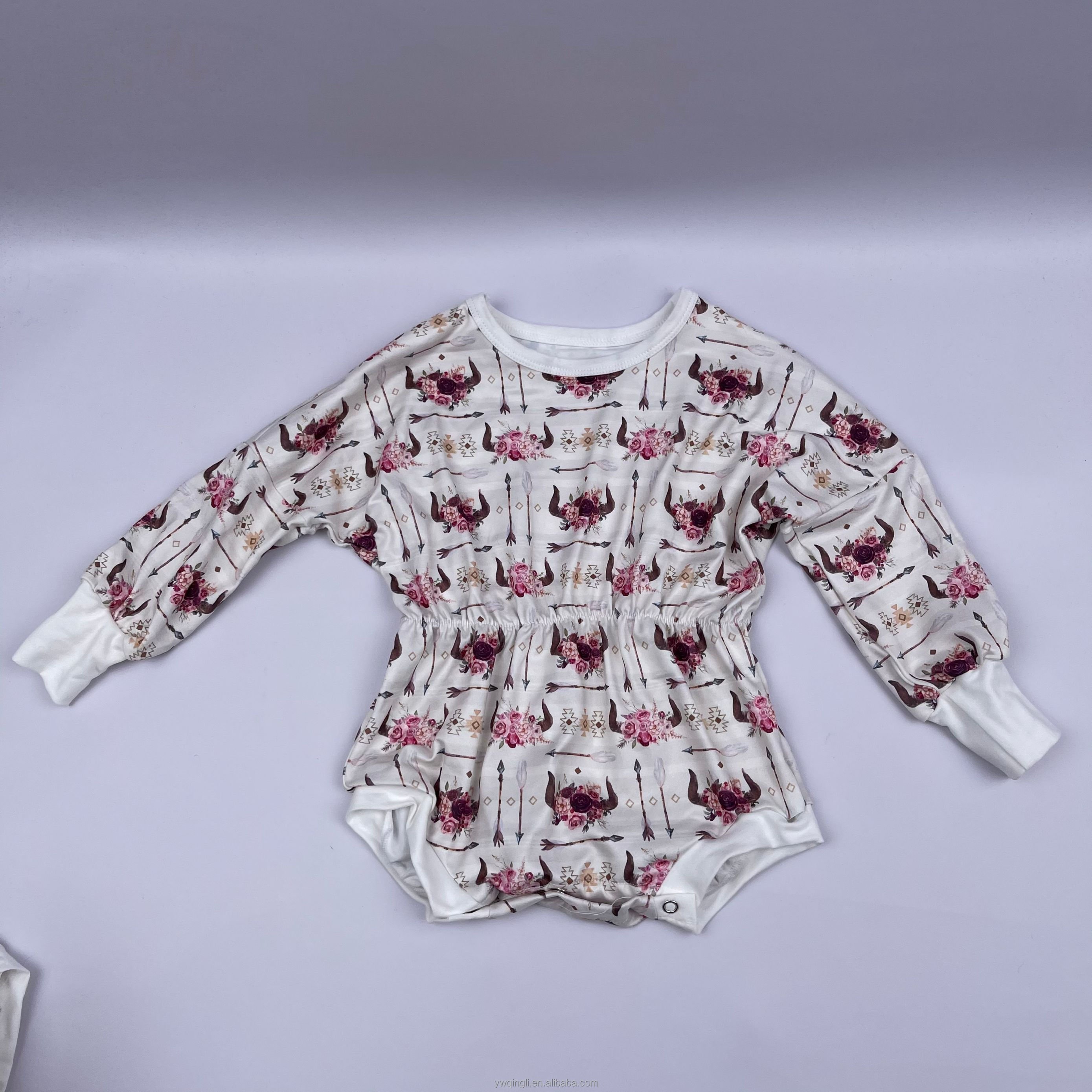 Winter High Quality Long Sleeve Jumpsuit Baby Onesie Fashion Pattern Overall Baby Newborn Romper For Halloween